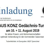 Klaus Konz Gedächnisturnier